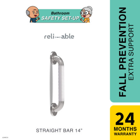 Reli-able Straight Bar | Shower Grab Bar