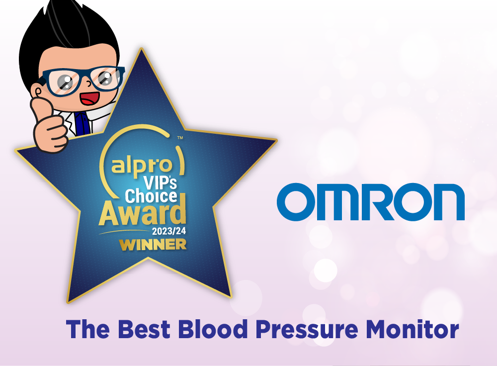 Omron AP Auto Blood Pressure Monitor HEM-7156T | Measure Mean Blood Presure & Pulse Rate