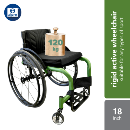 Comfort S1 Rigid Active Wheelchair | Max. Capacity: 120 Kg