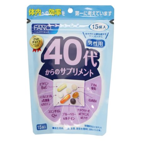 Fancl 15 Days Convenient Pack Supplement For Men Age 40 & Above 15s