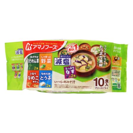 Amano Food Assorted Low-salt Miso Soup 10s