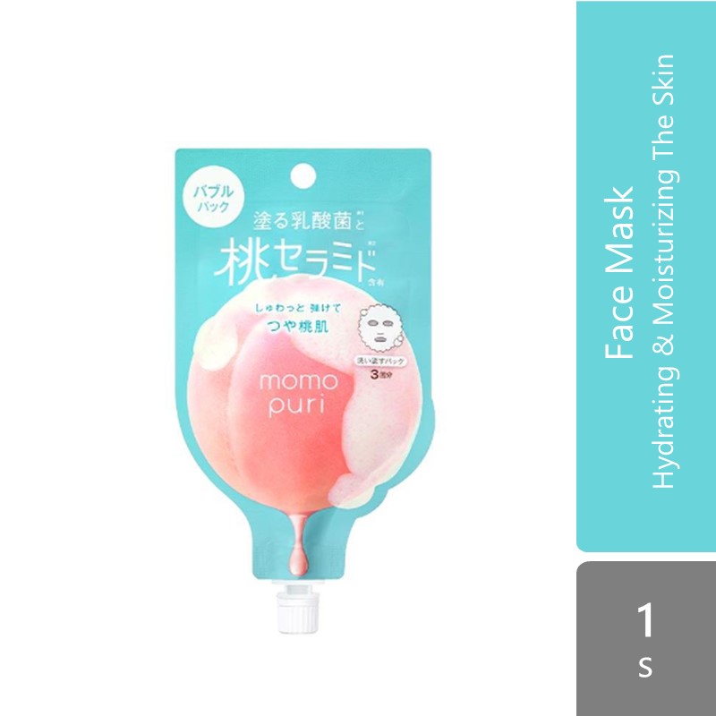 Momopuri Fresh Pack ( Bubble  Peel ) | Hydrating & Moisturizing The Skin