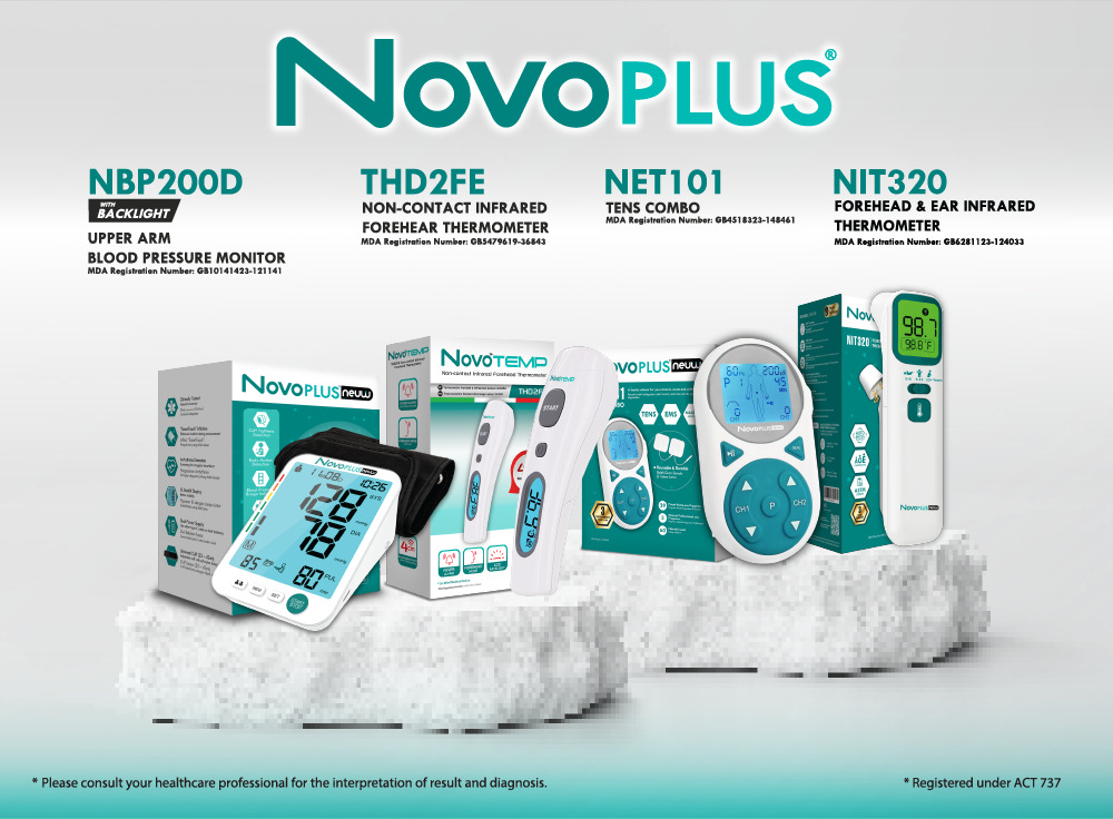 Novoplus Blood Pressure Monitor U80h | With 5 Years Warranty