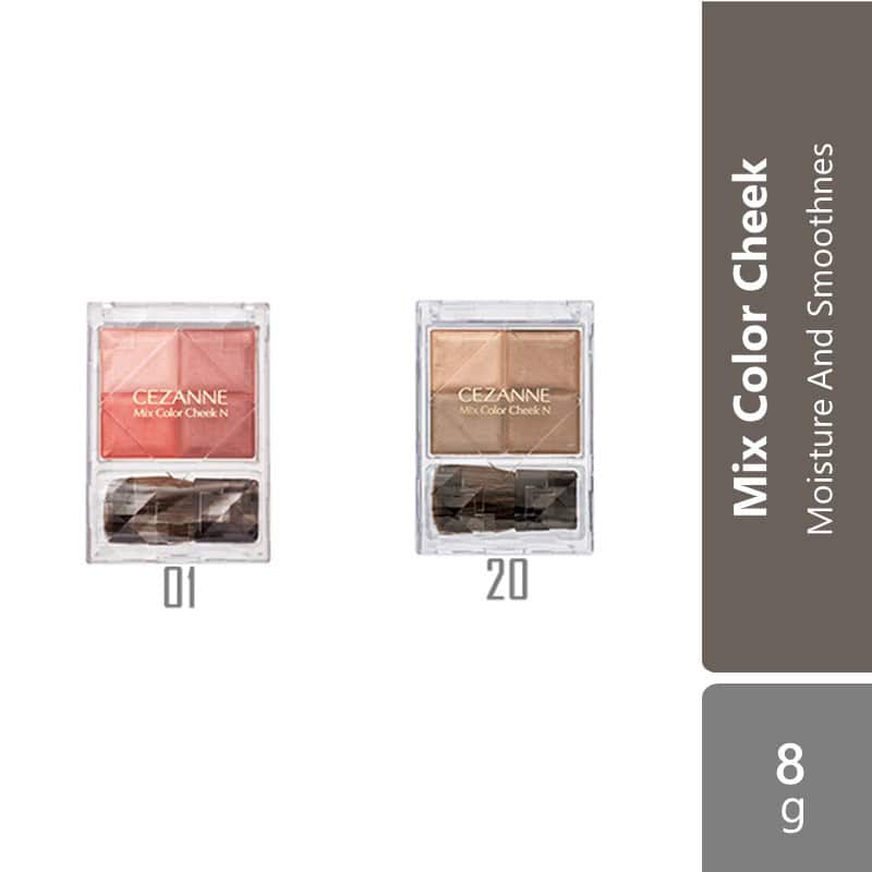 Cezanne Mix Color Cheek (01/20) | Moisture And Smoothnes