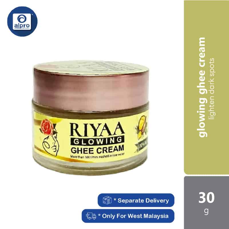 Riyaa Glowing Ghee Cream 30g | Lighten Dark Spots