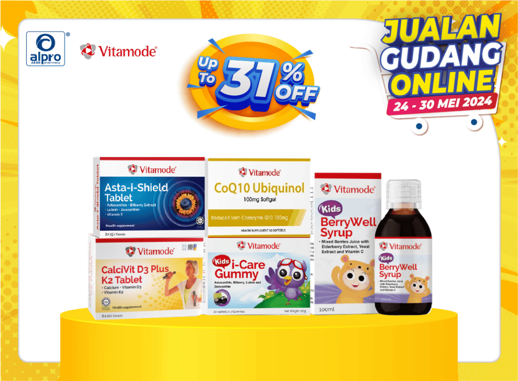 Vitamode Coq10 Ubiquinol 2x30s | Heart Health