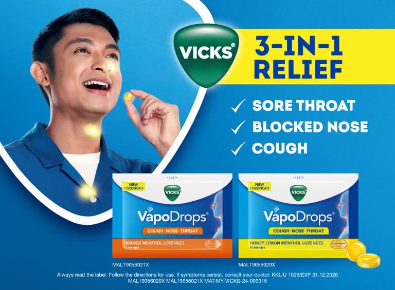 Vicks Inhaler Keychain Twin Pack