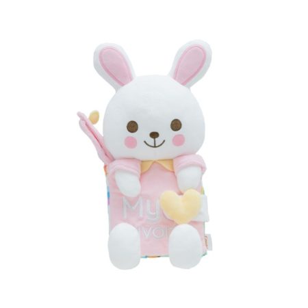 Combi Baby Sense & Discover Book Lula Rabbit | Applicable Age: 3 Months+