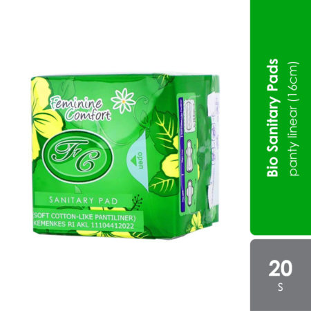 Fc Bio Sanitary Pad Pantiliner 20s