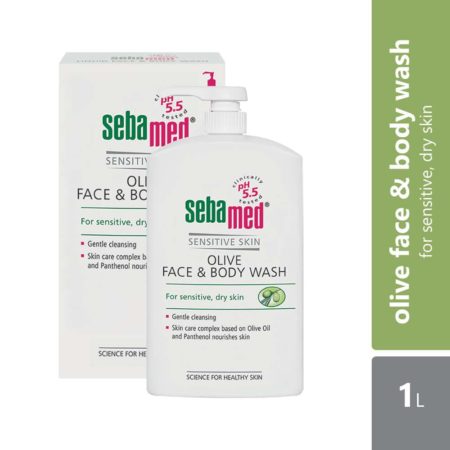 Sebamed Olive Face & Body Wash 1l