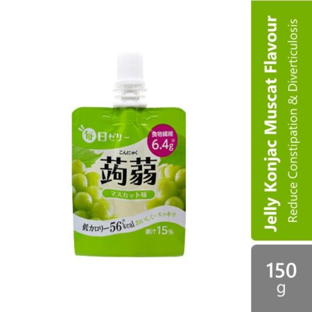 Everyday Jelly Konjac Flavor 150g ( Muscat  Peach ) | Reduce Constipation & Divertivuluosis