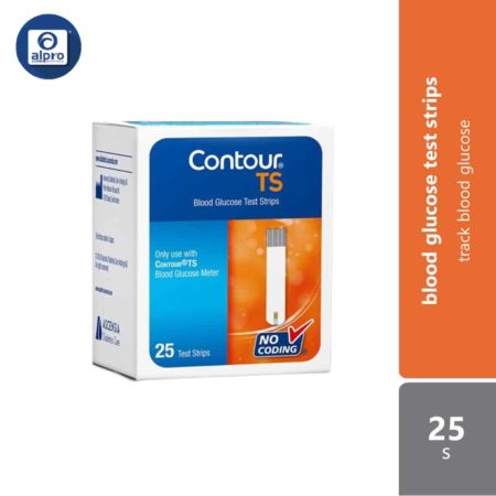 Contour TS Blood Glucose Test Strips 25s | Blood Glucose Tracker