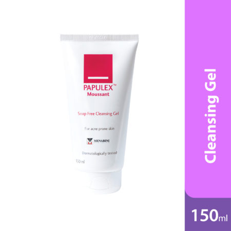 Papulex Moussant Cleansing Gel 150ml | Helps Reduce Skin Blemishes