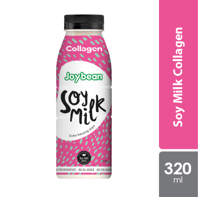Joybean Collagen Soymilk 320ml Soybean From Canada