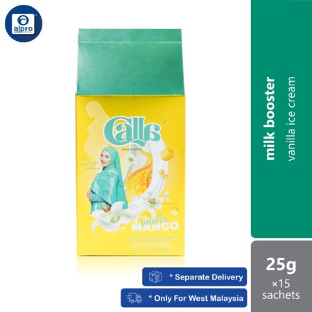 Calla Mom Milk Vanilla Mango 25g ×15s | Vanilla Ice Cream and Sweet Mango