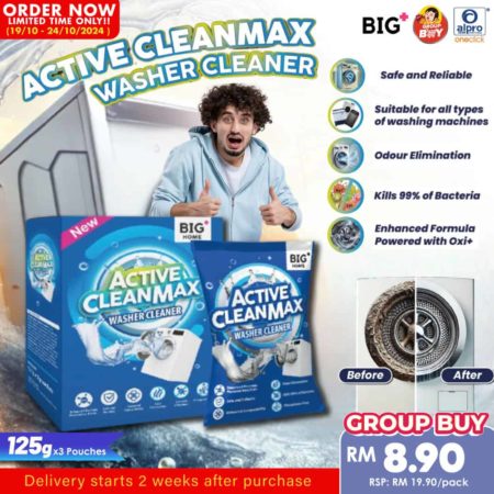 [Group Buy. Delivery Starts: 6/11/2024] Clean Washer Cleaner Laundry Washing | Help Cleaning Your Washing Machine