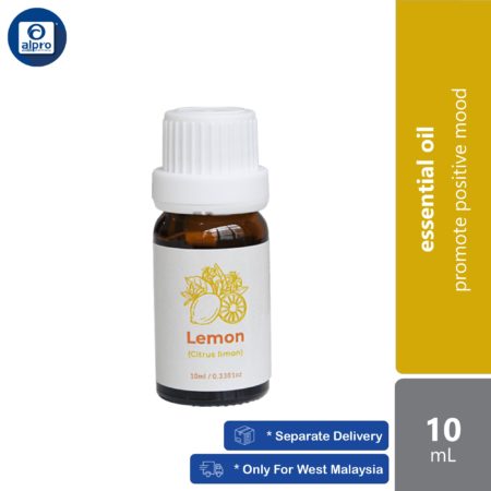 Gritz Lemon Essential Oil 10mL | Promote Positive Mood