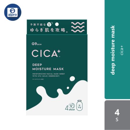 G9 Skin Deep Moist Mask 4s (Cica+/ Hyaluron+/ Lact+/ Vita+)