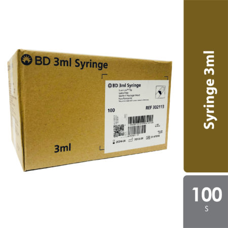 BD Syringe 3ml (302113)ll 100s