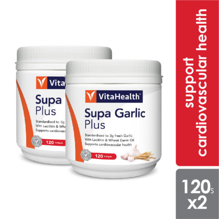 Vitahealth Supa Garlic Plus 2x150s | Rich in Antioxidants