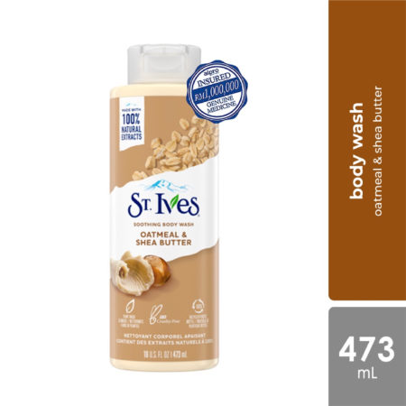St. Ives Soothing Oatmeal & Shea Butter Body Wash 473ml