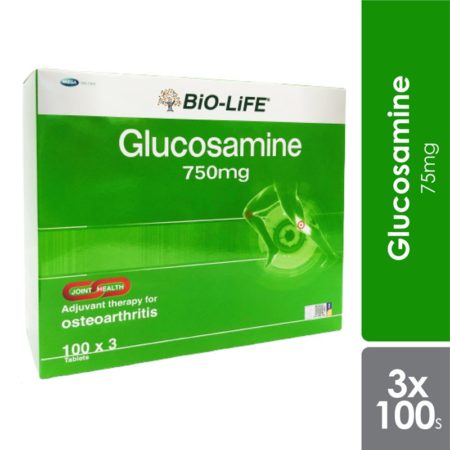 Bio-life Glucosamine 750mg 3x100s (Exp: 06/2025)