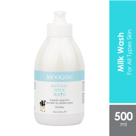 Moogoo Milk Wash 500ml | Gentle and Non Irritating