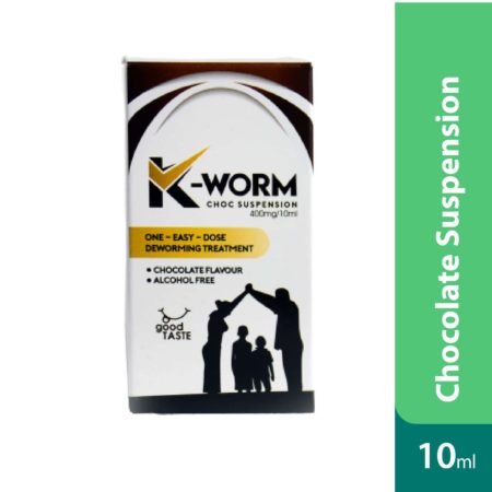 K-Worm Choc Suspension 10ml | Relief Discomfort