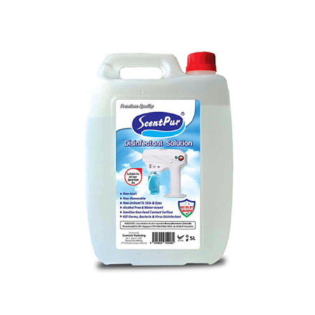 Scentpur Fogging Disinfectant Solution 5L | Kills 99.9% of Bacteria, Germs & Viruses