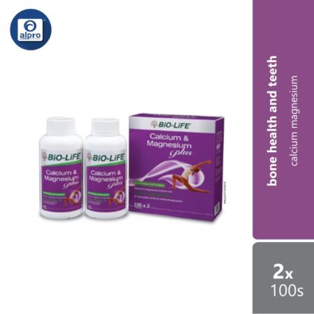 Bio-Life Calcium Magnesium Plus 2x100s (Exp: 02/2025)