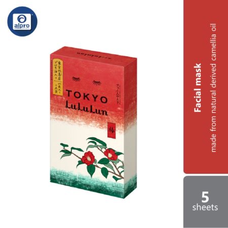 Face Mask Camellia Lululun CA 1K 5s | Boost Collagen Production
