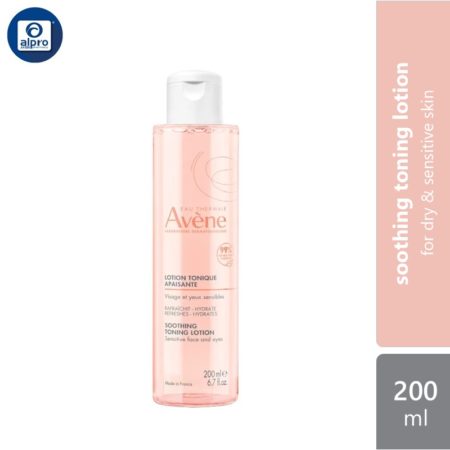 Avene Gentle Toning Lotion 200ml | Remove Make Up & Impurities