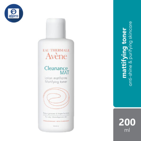 Avene Cleanance Mat Mattifying Toner 200ml | Helps Reduce Blackheads