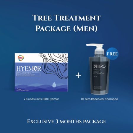 GKB Hyemor 15s X 6 Boxes (3 Month) Tree Treatment Package for Men