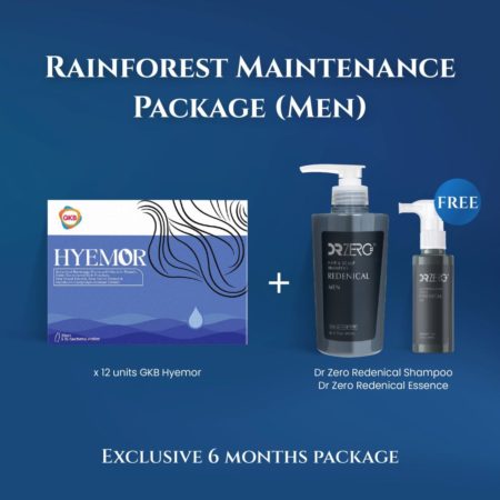 GKB Hyemor 12 x 15s Rainforest Maintenance Package for Men (6 Months)