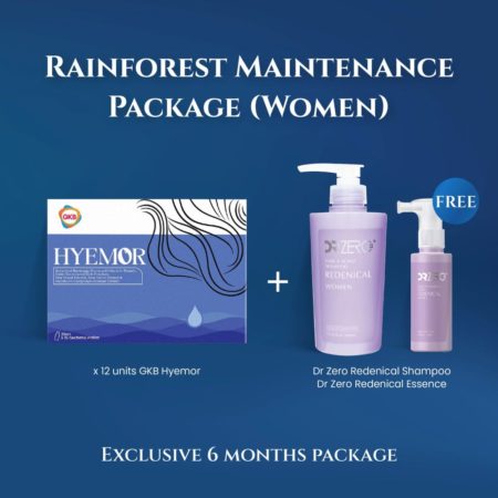 GKB Hyemor 15s X 12 Boxes (6 Month) Rainforest Maintenance Package for Women