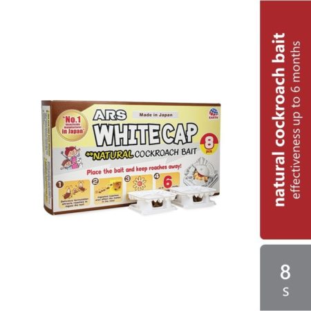 ARS White Cap Natural Cockroach Bait 8s