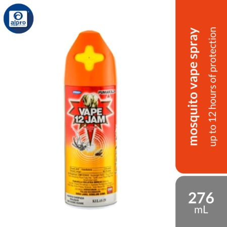 Fumakilla VAPE 12 Jam Mosquito Repellent Racun Serangga Aerosol (AE) 276ml