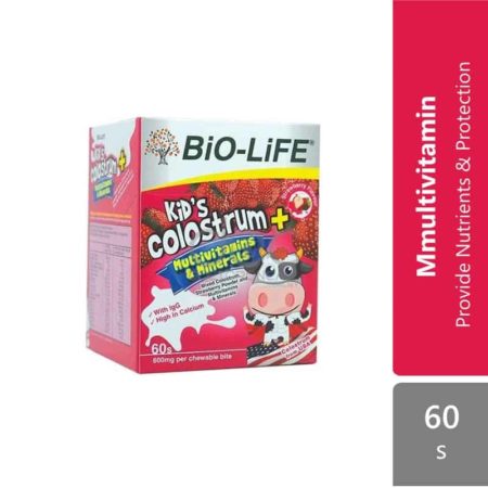 Bio-life Kids Colostrum + Multivitamins & Minerals 60s (Exp: 25/05/2025)