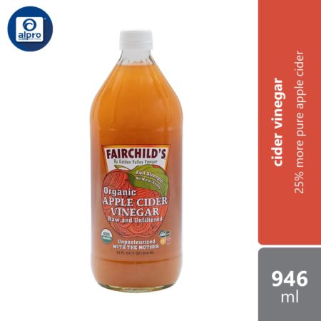 Fairchilds Apple Cider Vinegar | 25% More Pure Apple Cider