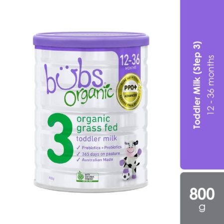 (S) BUBS ADV PLUS+ GOAT TODDLER MILK DRINK STAGE 3 800G
