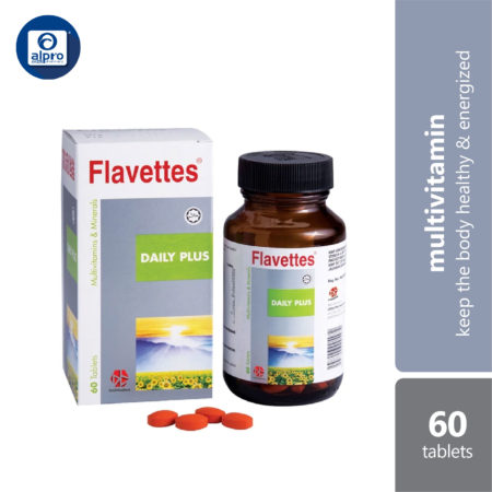 Flavettes Daily Plus 60s | Strengthens Immune System