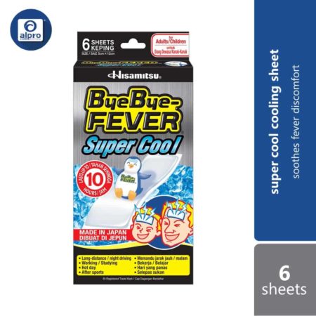 Bye Bye Fever Super Cool for Adult and Children 6s | Family Home Essential
