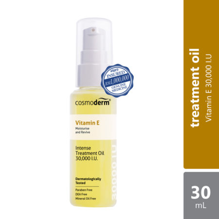 Cosmoderm Vitamin E Oil 30000 IU 30ml | Reduce Skin Appearance