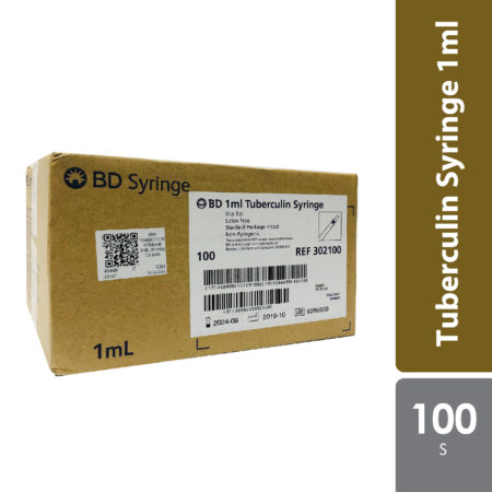 BD Tuberculin Syringe 1ml (302100)ls 100s