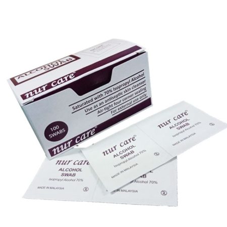 Nurcare Alcohol Swab 100s