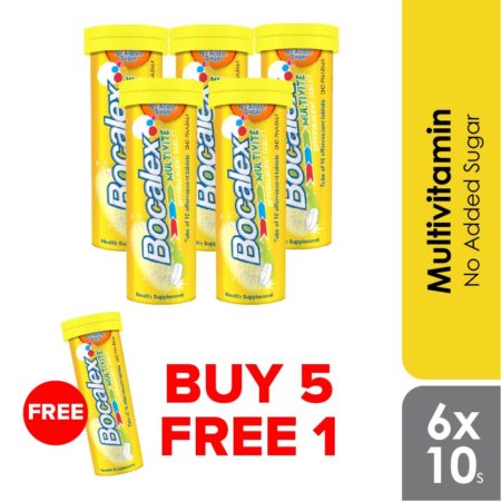 Bocalex Multivite 6X10S | Multivitamin Soluble for Family