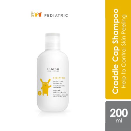 Babe Laboratorios Pediatric Cradle Cap Shampoo 200ml | Healthy Scalp for Baby