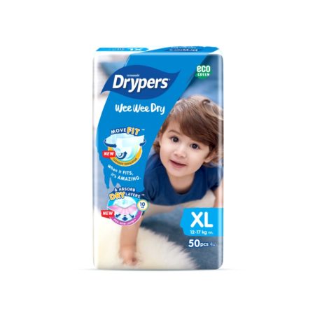 Drypers Wee Wee Dry Mega (Xl) 50s