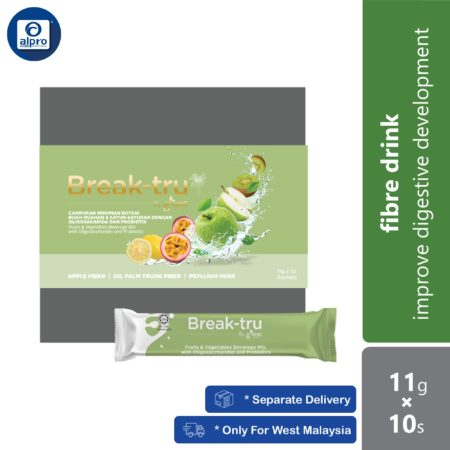 Greens Break-Tru Fiber Drink 11g ×10s | Improve Digestive Development